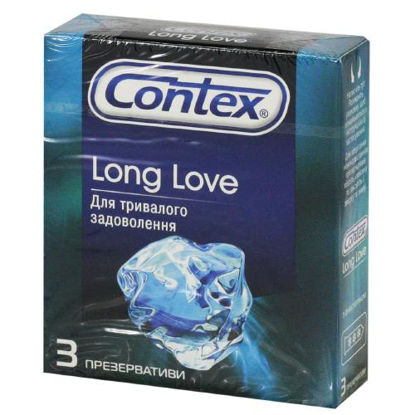 Світлина Презервативи латексні Контекс (Contex Long Love) №3